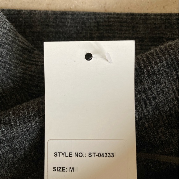 Papillon Sweater - Charcoal - Drape Neck - Poncho Style - Size Medium NWT - Picture 5 of 7